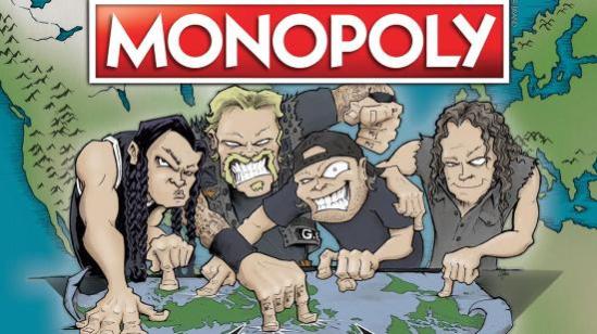 Metallica lance une nouvelle version du Monopoly