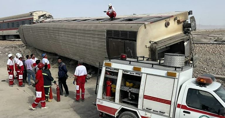 Iran : un train qui déraille tue 17 personnes et en blesse 50