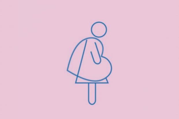 Cette illustration vous montre deux alternatives : la femme enceinte et le cœur. Pour savoir ce que vous êtes vraiment, dites-nous ce que vous avez vu en premier (Photo : MDZ Online).