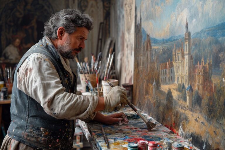 D’un pinceau à un château : un peintre remporte le jackpot de l’Euromillions et envisage de restaurer un château historique